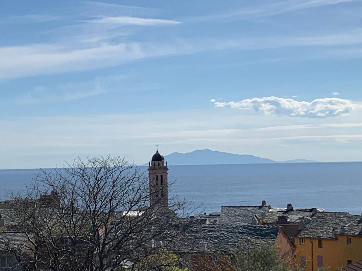 Magnifique Maison Avec Vue Mer Hauteur De Bastia Bastia  Esterno foto