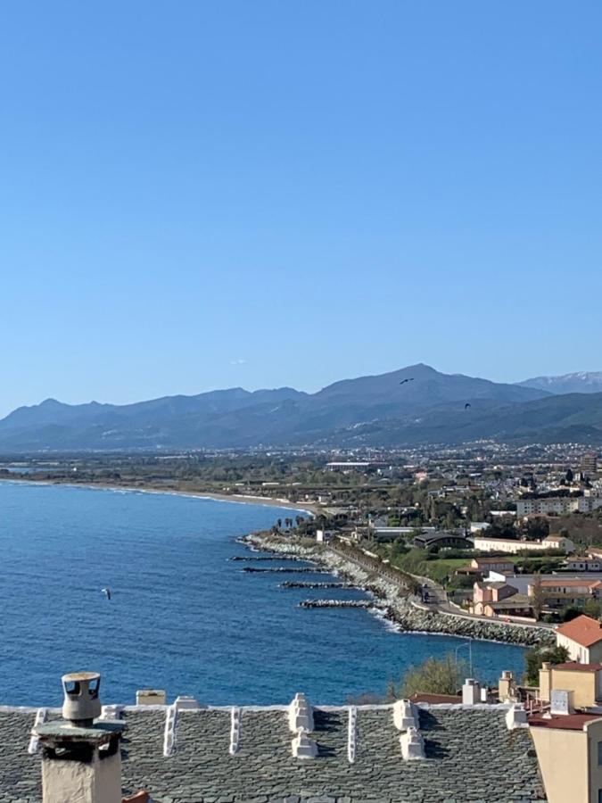 Magnifique Maison Avec Vue Mer Hauteur De Bastia Bastia  Esterno foto