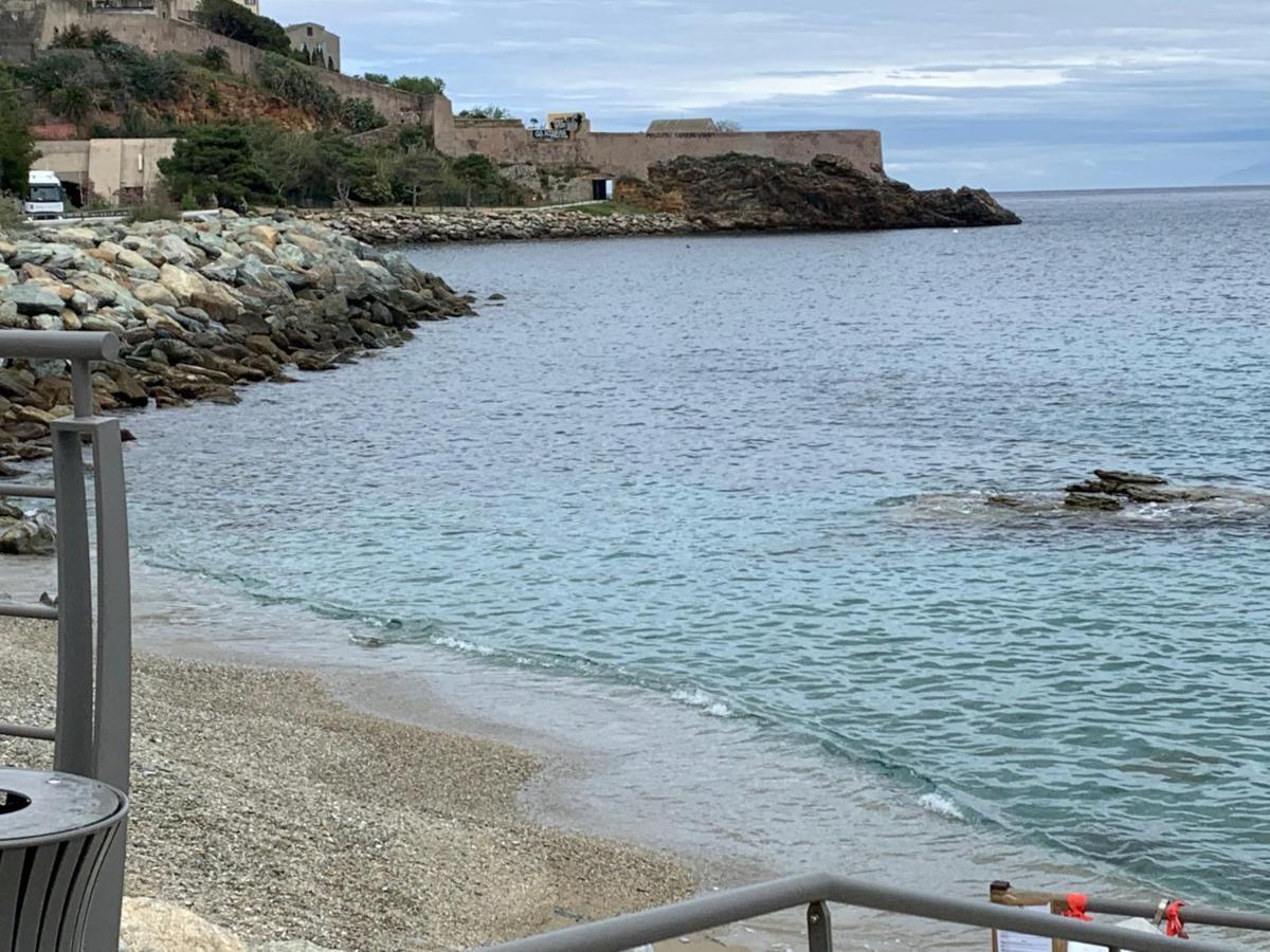 Magnifique Maison Avec Vue Mer Hauteur De Bastia Bastia  Esterno foto