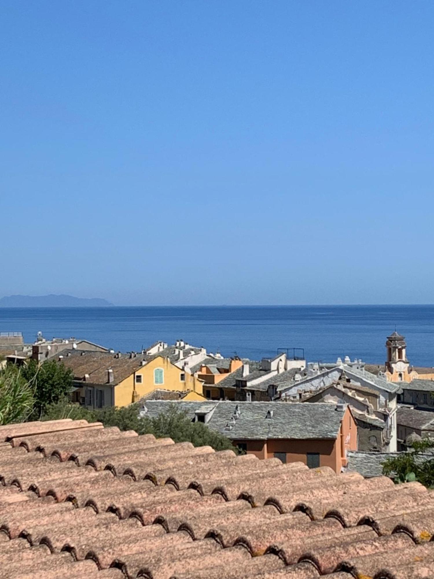 Magnifique Maison Avec Vue Mer Hauteur De Bastia Bastia  Esterno foto
